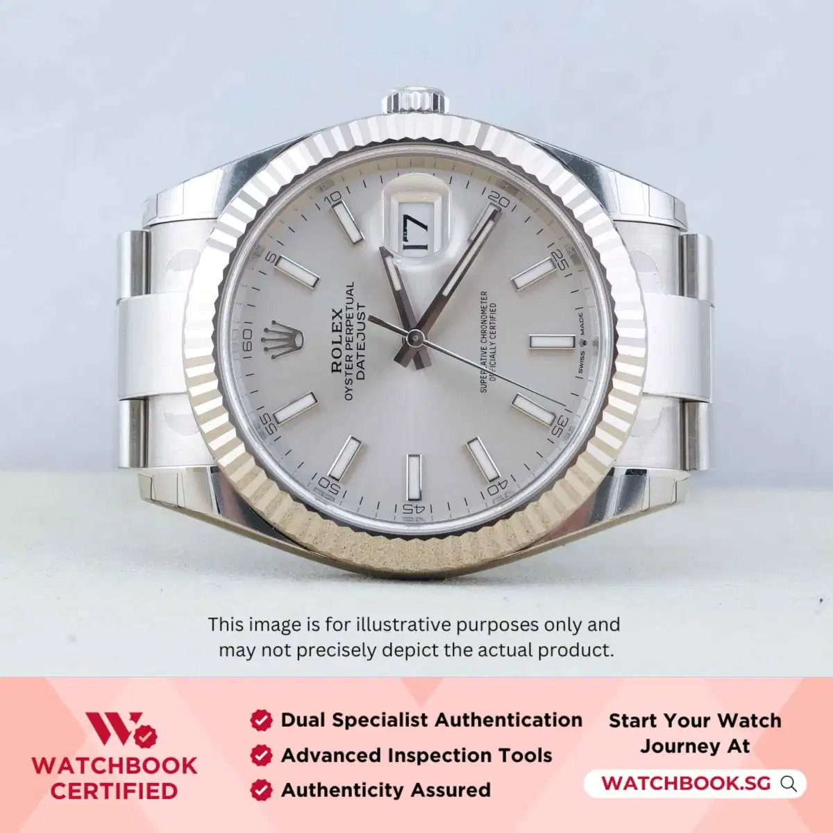 Rolex Datejust 126334 Silver Oyster