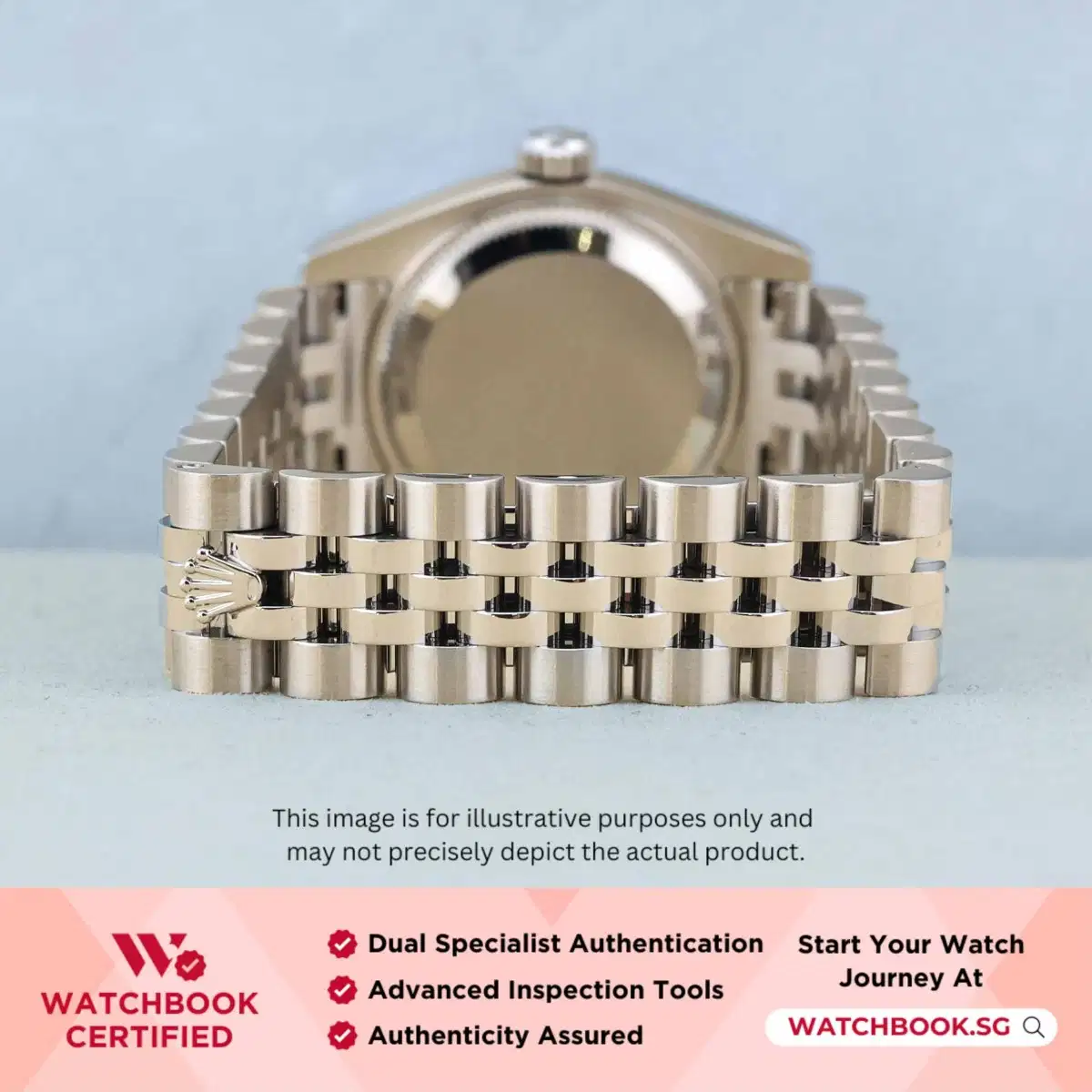 Rolex Datejust 179174 MOP w 10 Point Diamonds Jubilee thumbnail