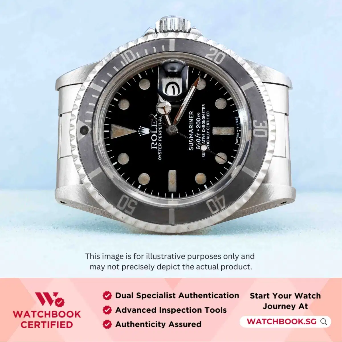 Rolex Submariner 1680 Black Bracelet thumbnail