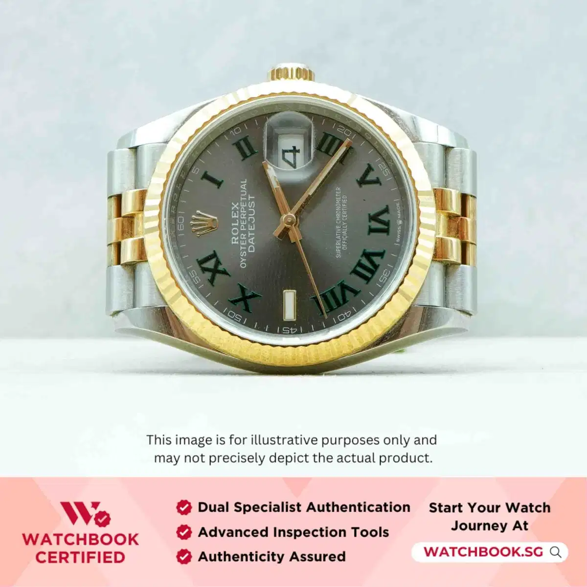 Rolex Datejust 126233 Wimbledon Jubilee