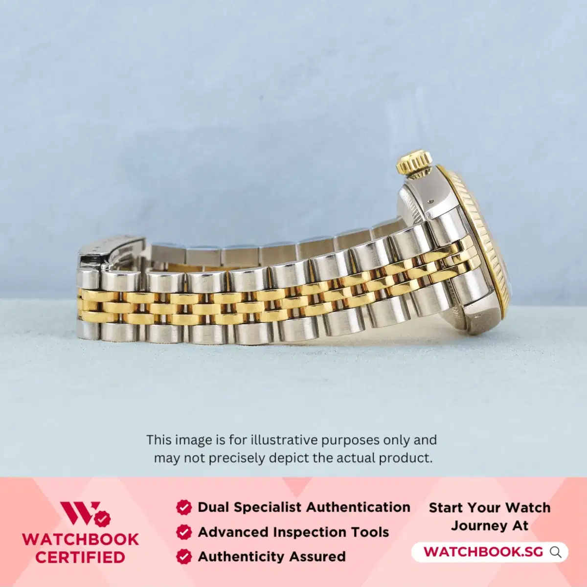 Rolex Datejust 69173 White Roman Jubilee thumbnail