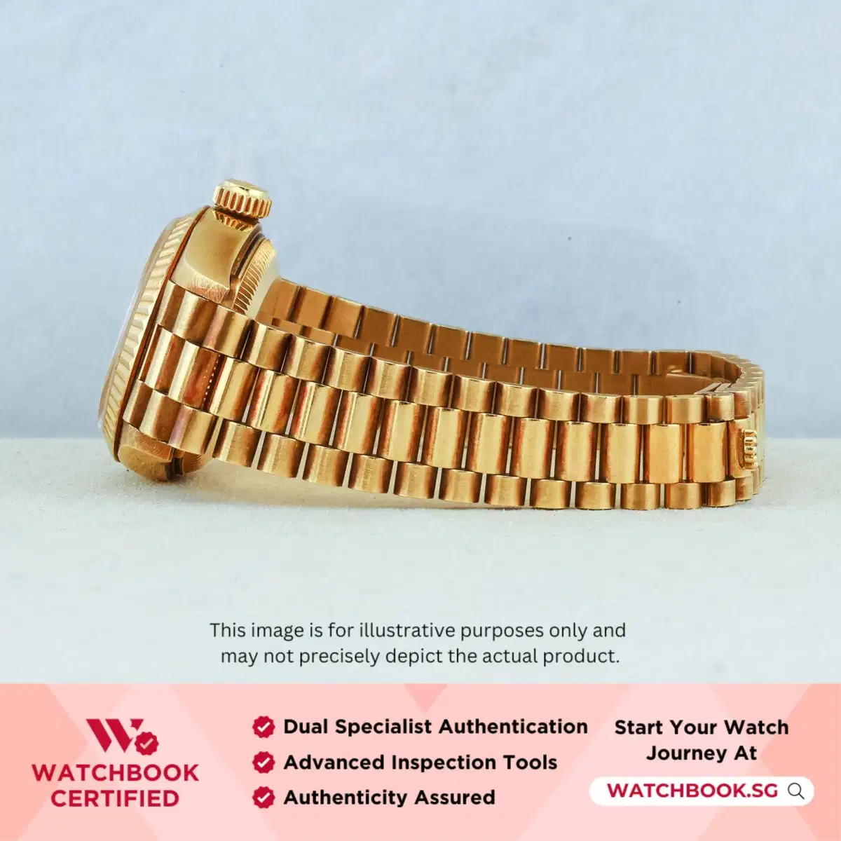 Rolex Datejust 69178 Grey Myriad Diamond President thumbnail