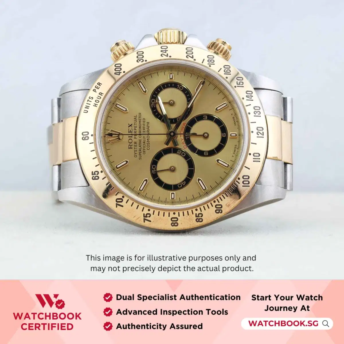 Rolex Daytona 16523 Champagne Oyster thumbnail