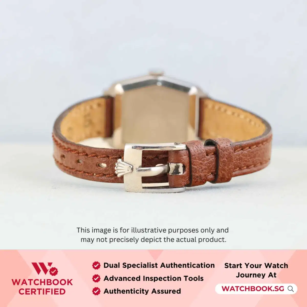 Rolex Orchid 2683 Silver index Leather thumbnail