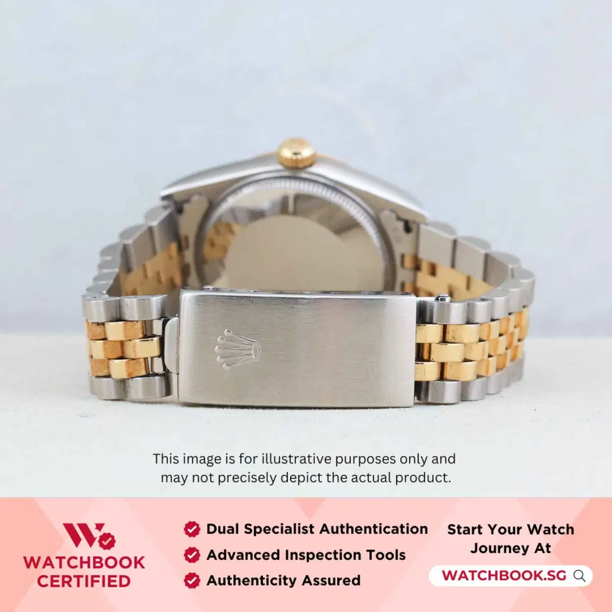 Rolex Datejust 68273 White Roman Jubilee thumbnail