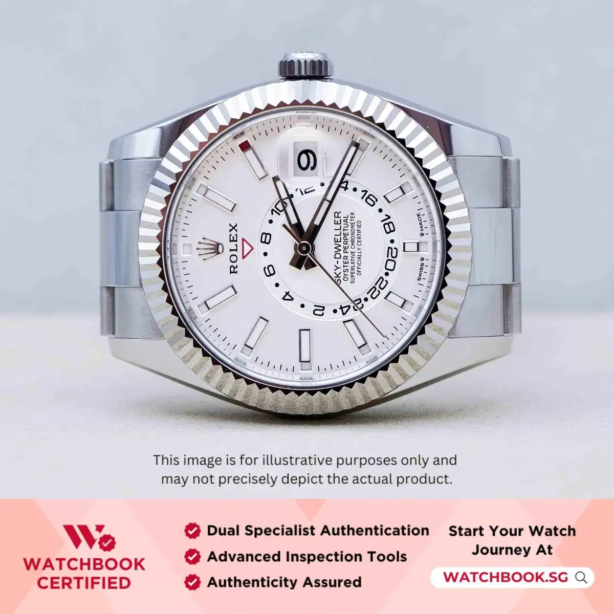 Rolex Sky Dweller 336934 White Oyster