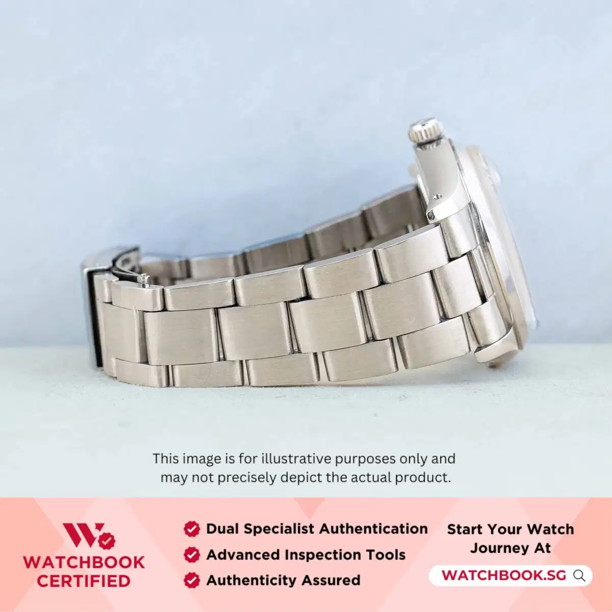 Rolex Oysterdate Precision 6694 White Roman Bracelet thumbnail