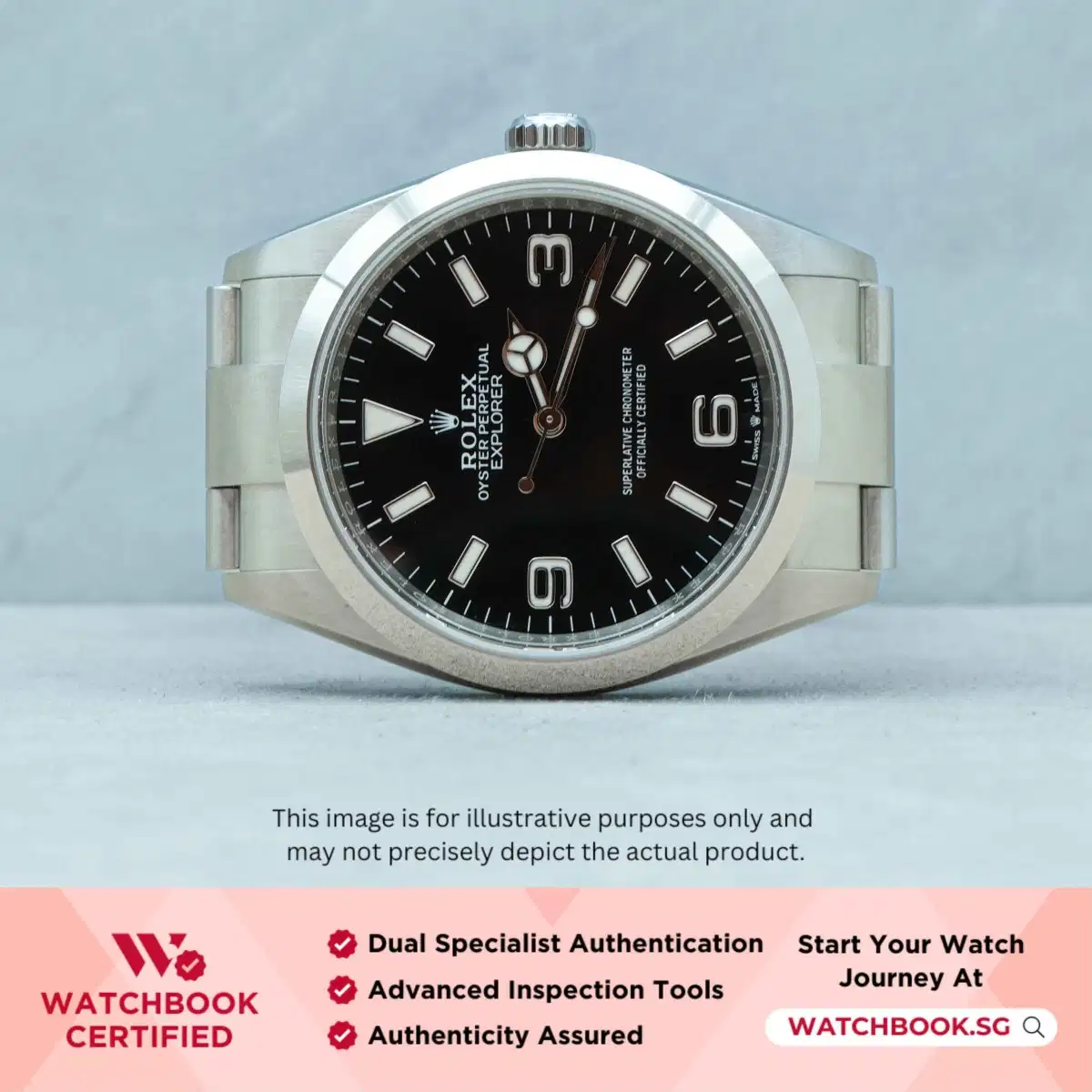 Rolex Explorer 124270 Black Oyster