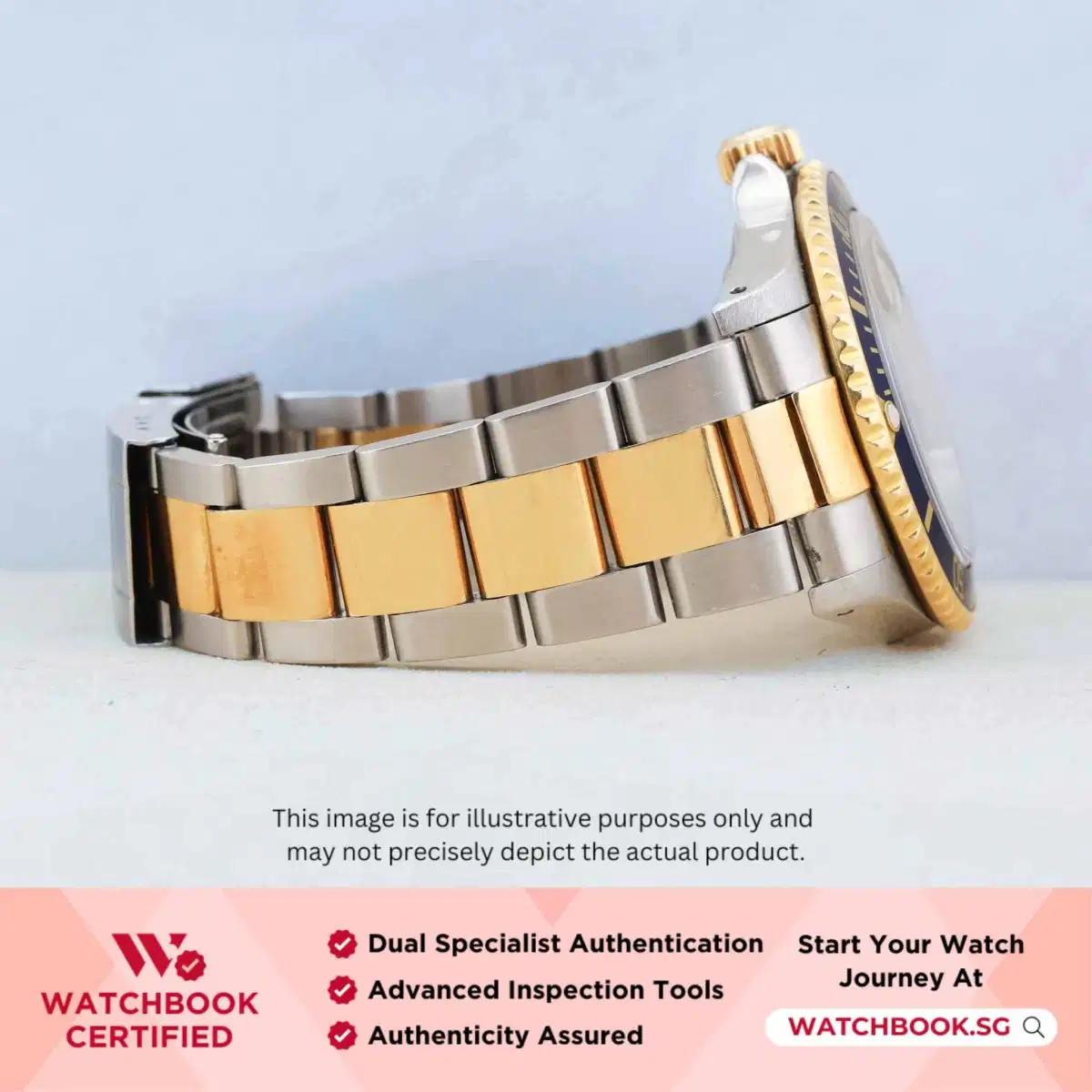 Rolex Submariner 16613LB Blue Oyster thumbnail