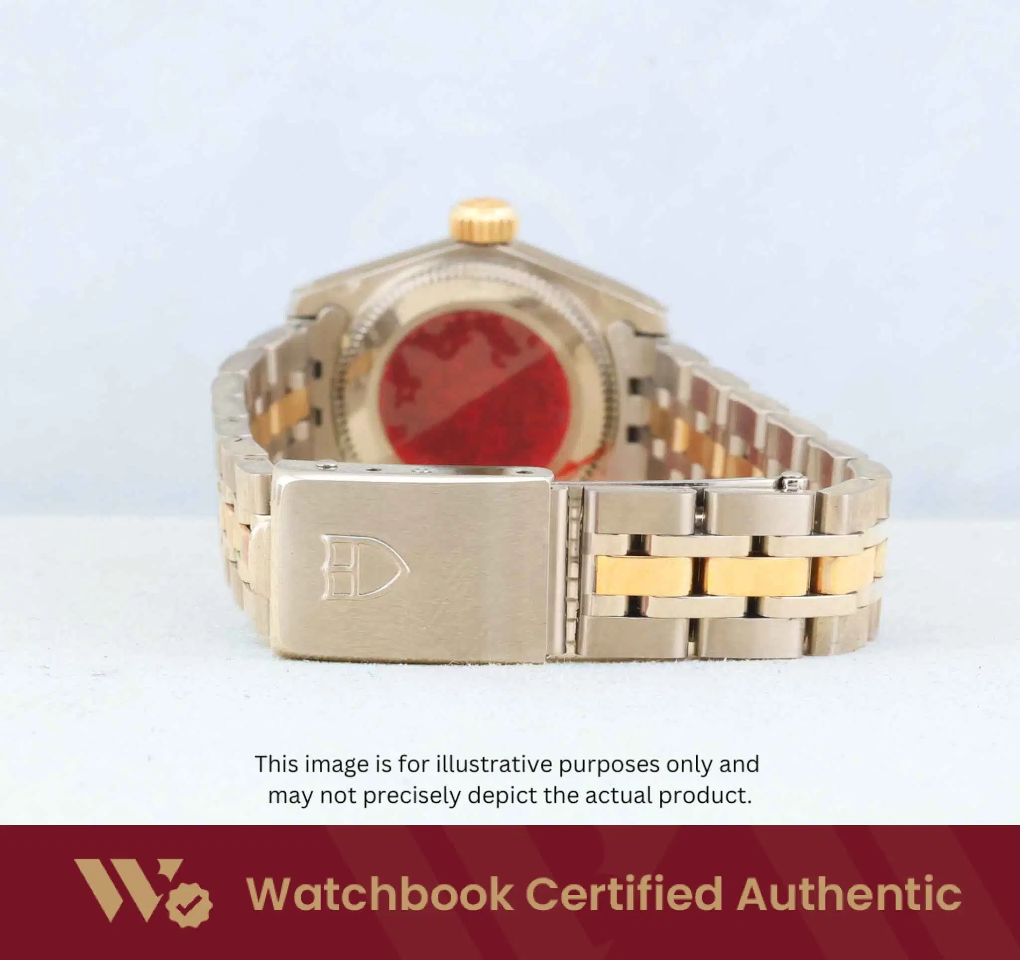 Tudor Princess Date 92513 Silver Motif w 10 Point Diamonds thumbnail