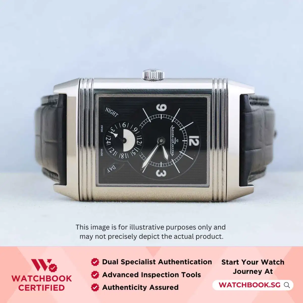 Jaeger LeCoultre JLC Grande Reverso Duo Q3748421 Black and White thumbnail