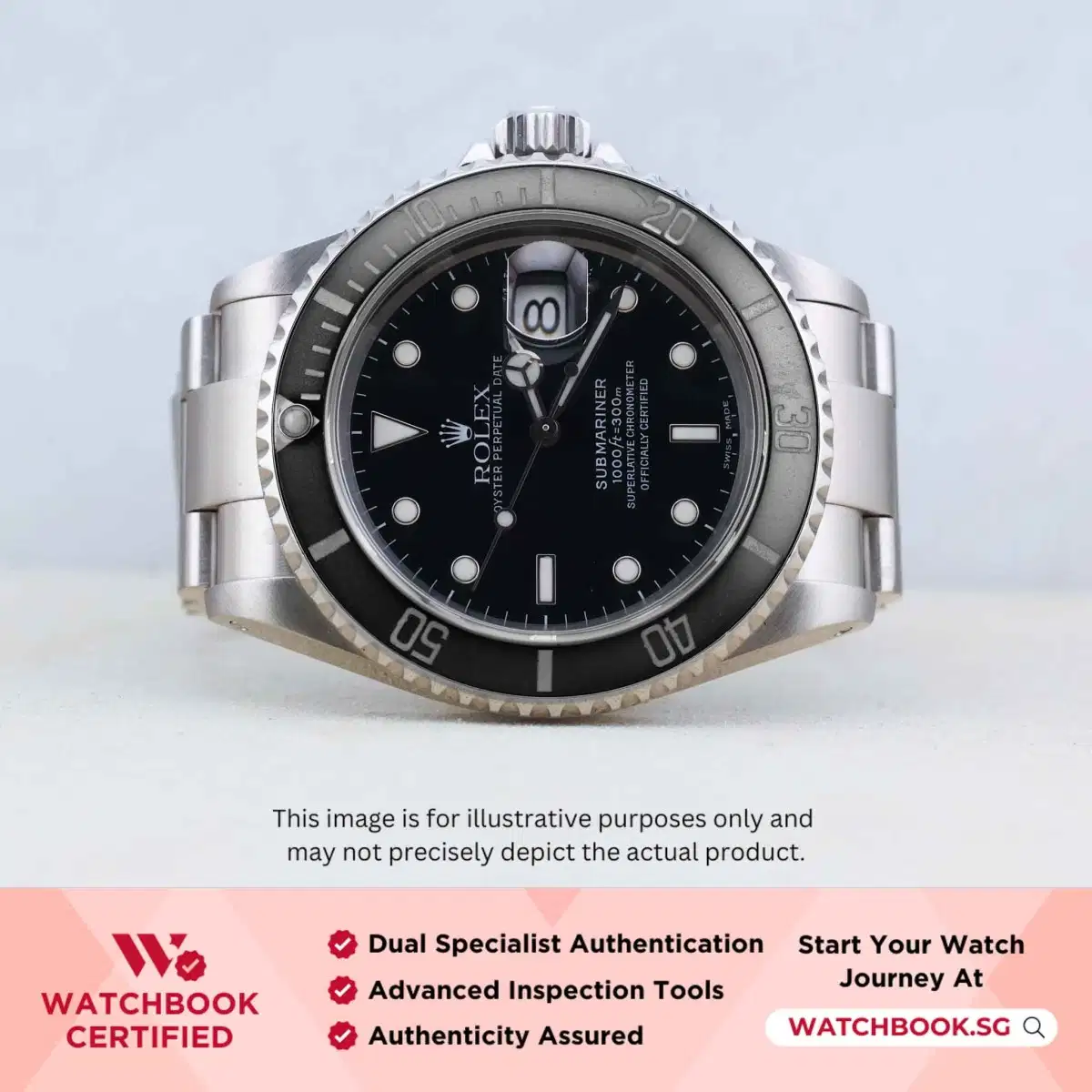 Rolex Submariner 16610 Black Oyster thumbnail