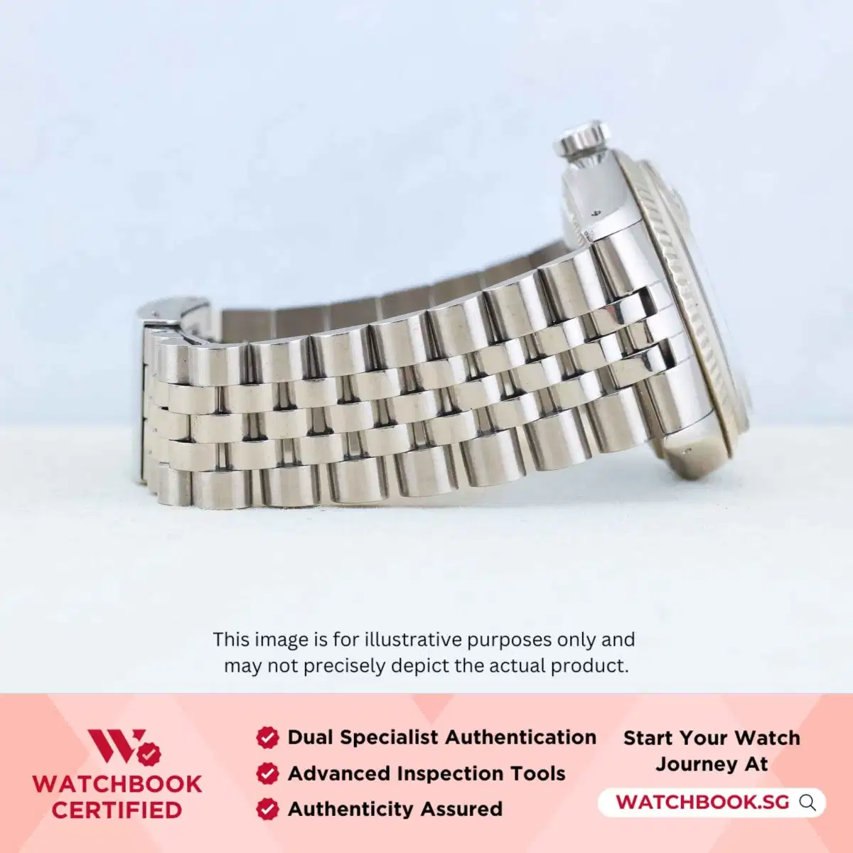 Rolex Datejust 16014 White Jubilee thumbnail