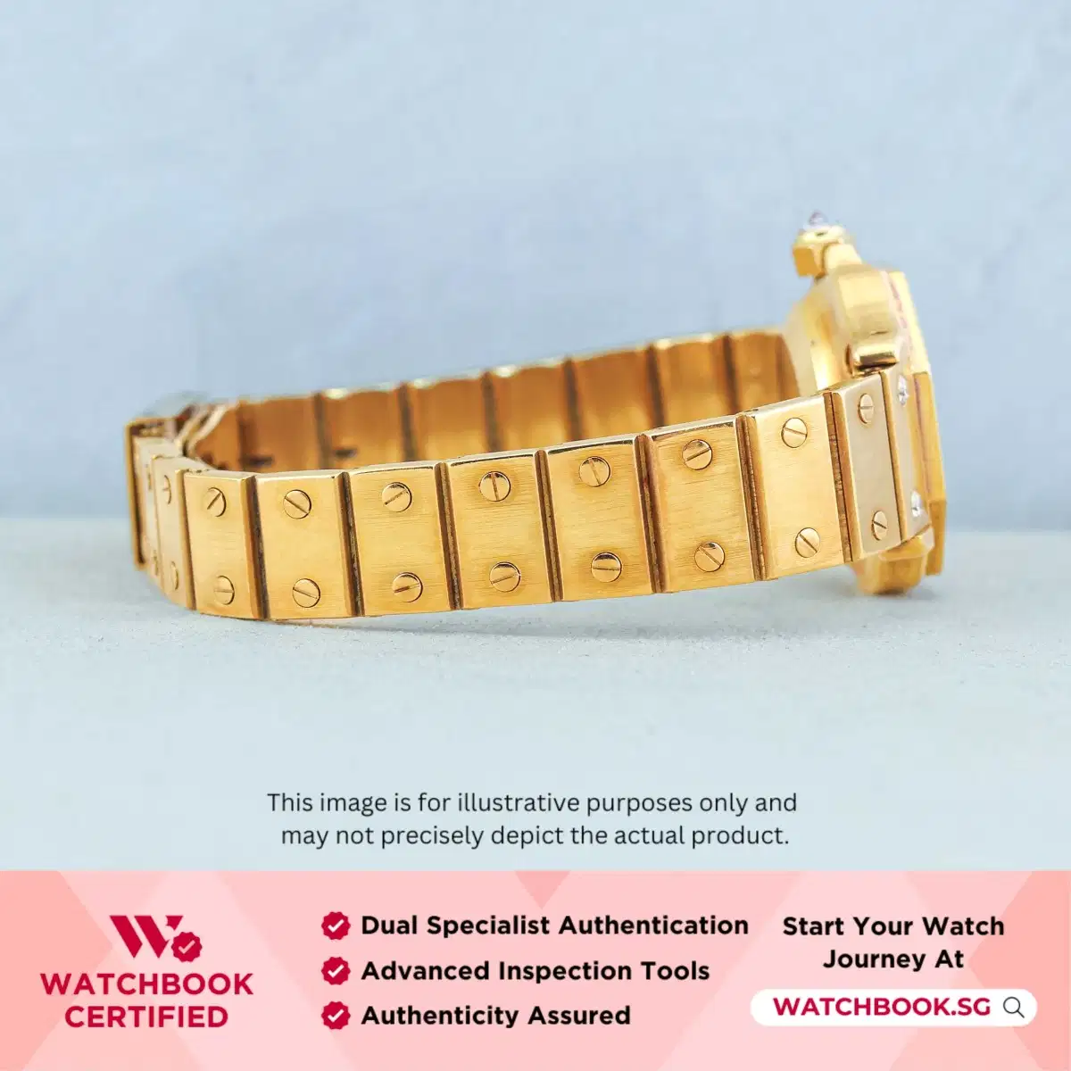 Cartier Santos Octagon 2965 Onyx w Diamonds thumbnail