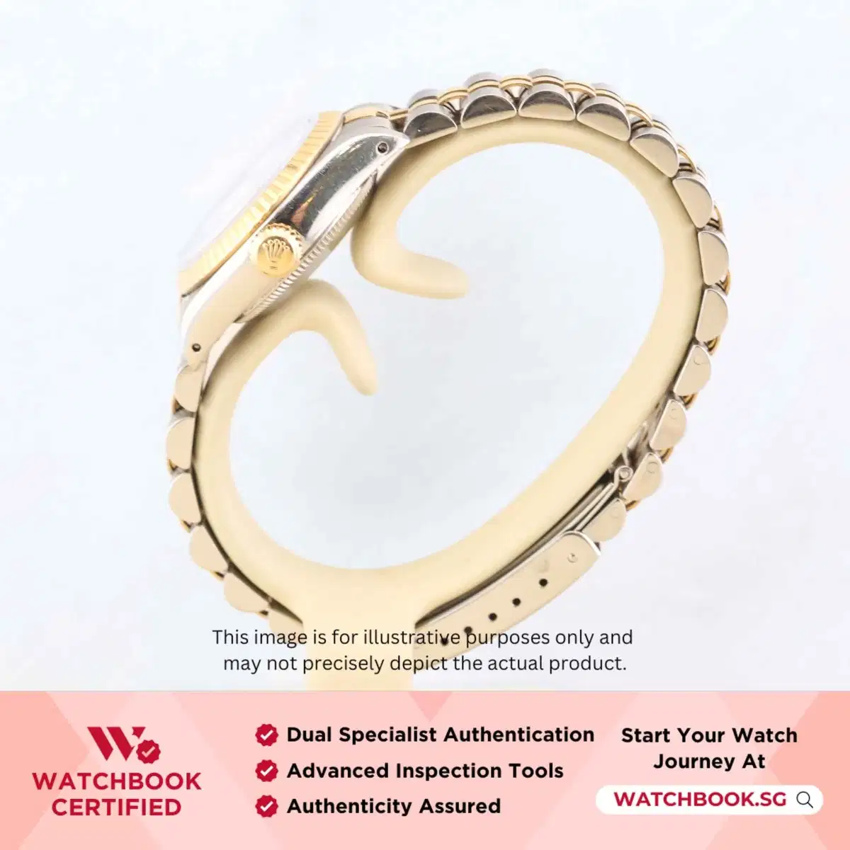 Rolex Datejust 69173 White Roman w 10 Point Diamonds Jubilee thumbnail