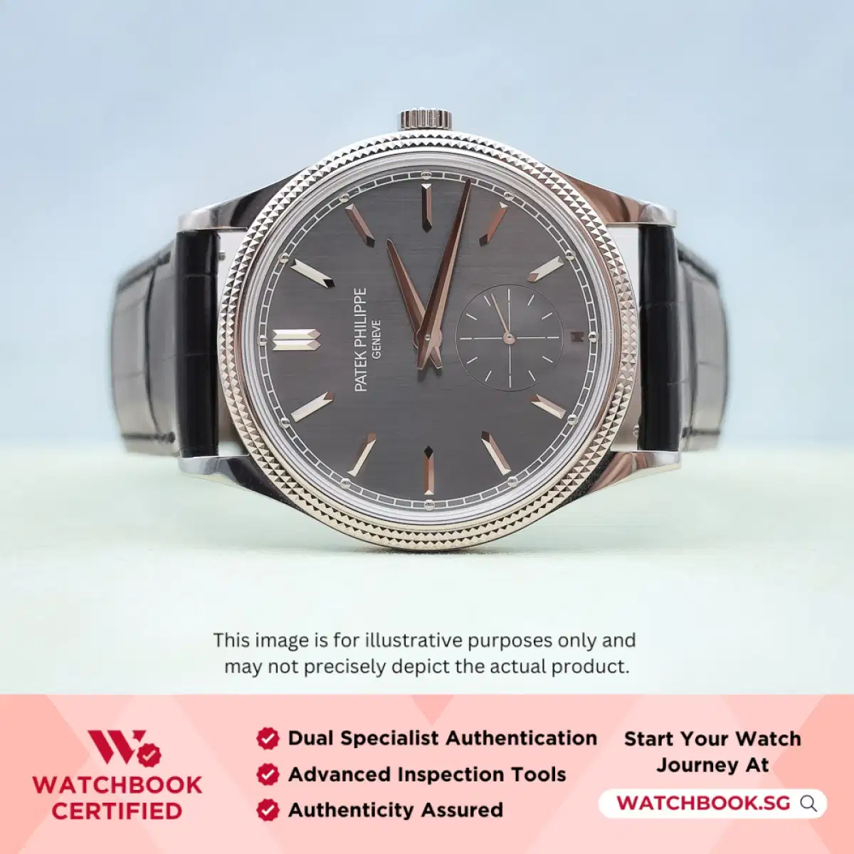 Patek Philippe Calatrava 6119G-001 Charcoal Gray