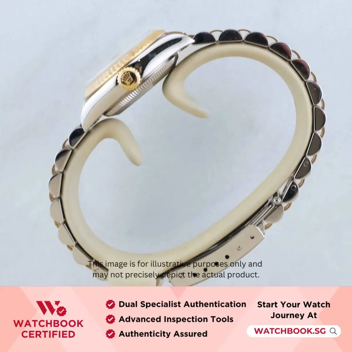 Rolex Datejust 79173 Champagne w 10 Point Diamonds Jubilee thumbnail