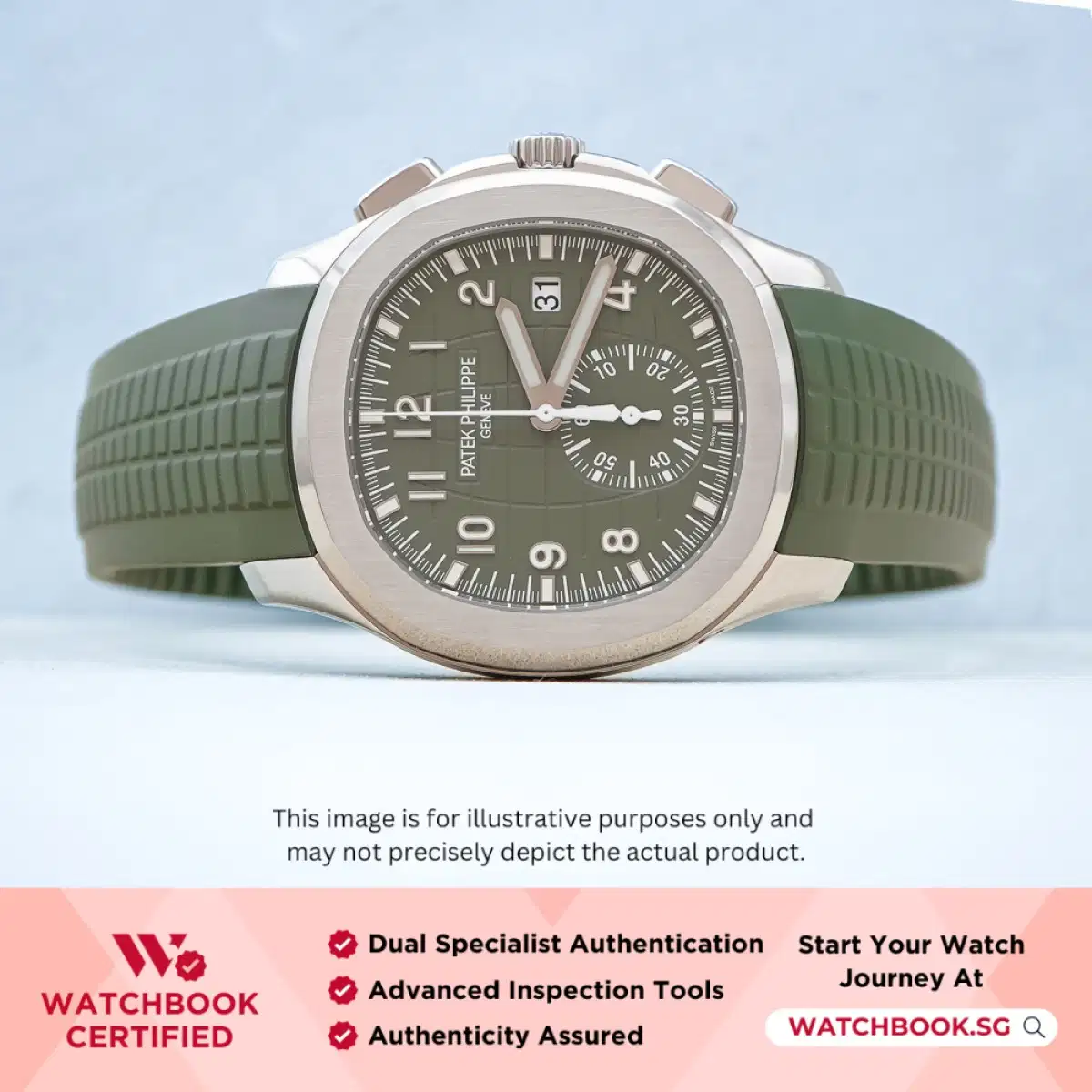 Patek Philippe Aquanaut 5968G-010 Khaki Green