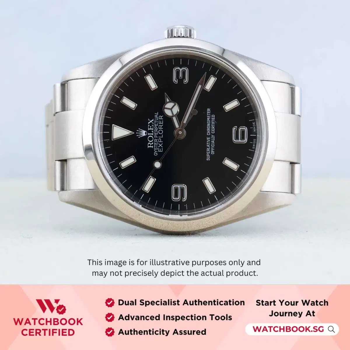 Rolex Explorer 114270 Black Oyster thumbnail