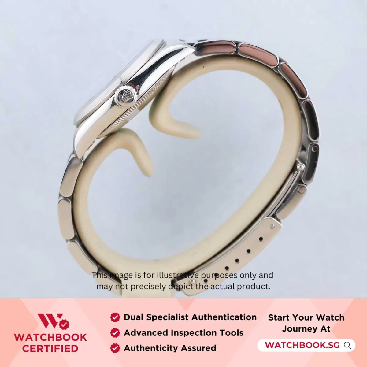 Rolex Oyster Perpetual 77080 Blue Bracelet thumbnail