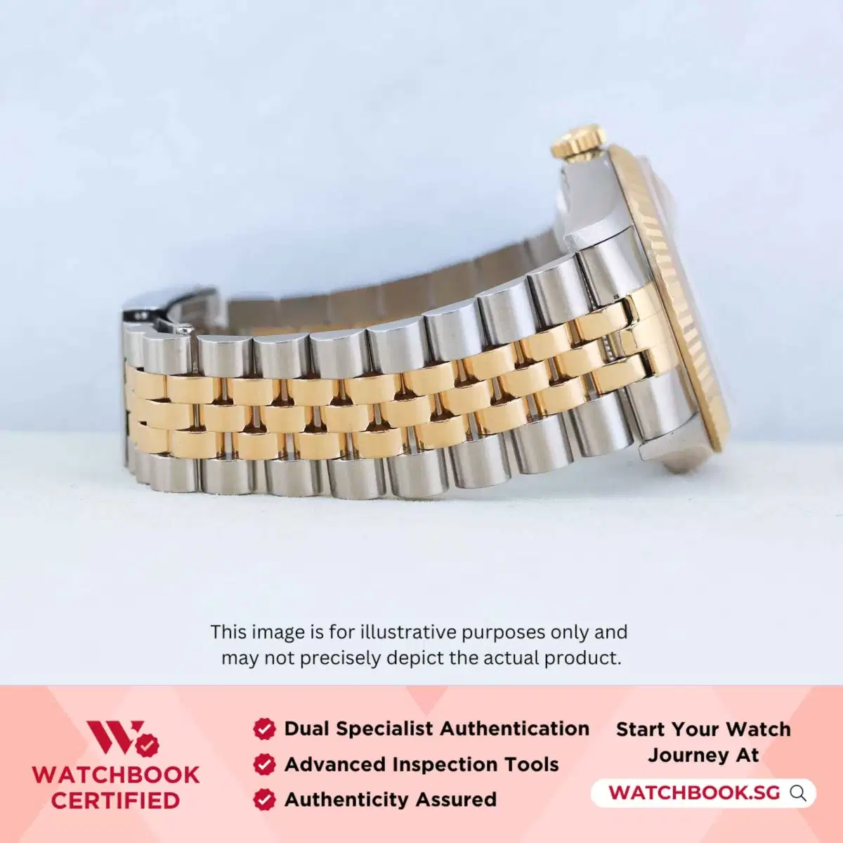 Rolex Datejust 16233 Champagne Roman Jubilee thumbnail