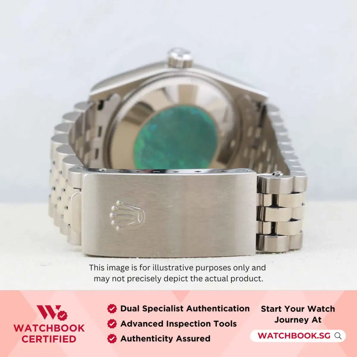 Rolex Datejust 78274 White Mother of Pearl MOP w Roman Jubilee thumbnail