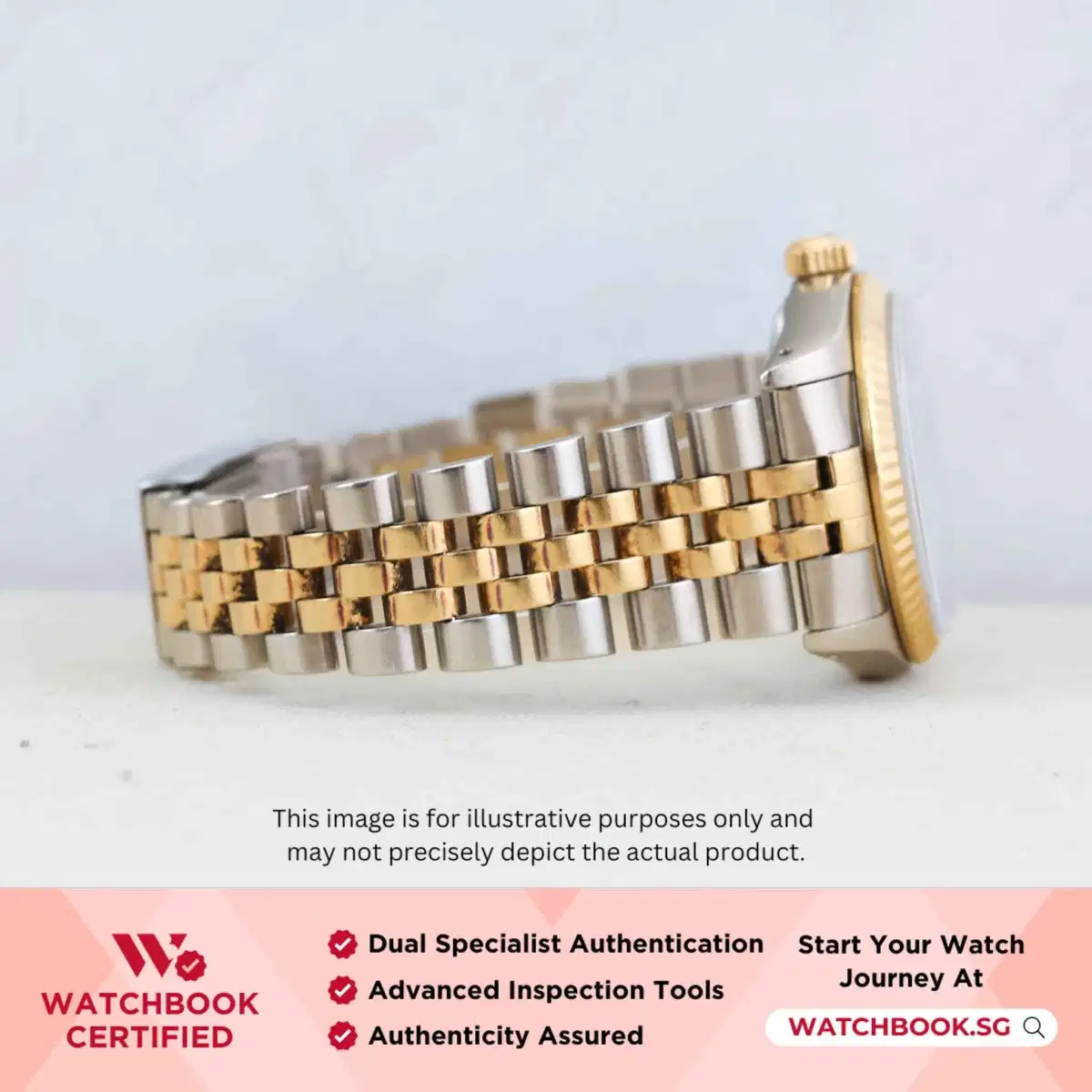 Rolex Datejust 68273 White Roman Jubilee thumbnail