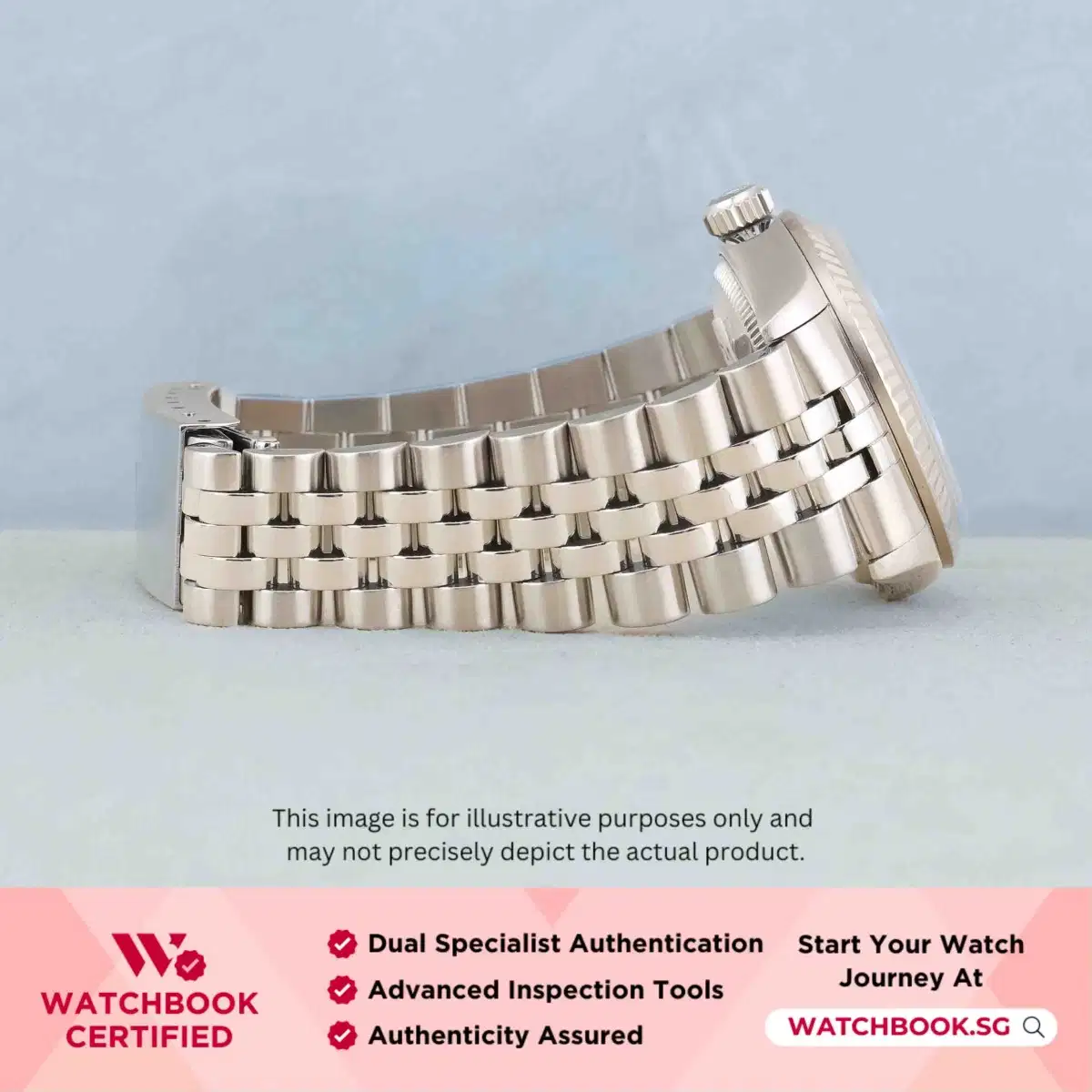 Rolex Datejust 68274 Black w 10 Points Big Diamond Jubilee thumbnail