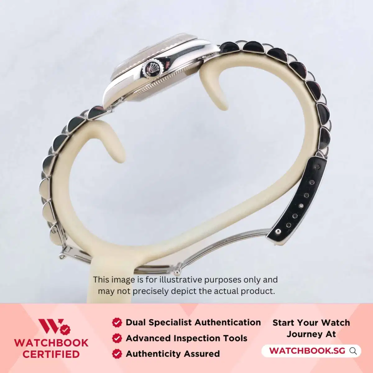 Rolex Datejust 69174 Pink w Roman Jubilee thumbnail