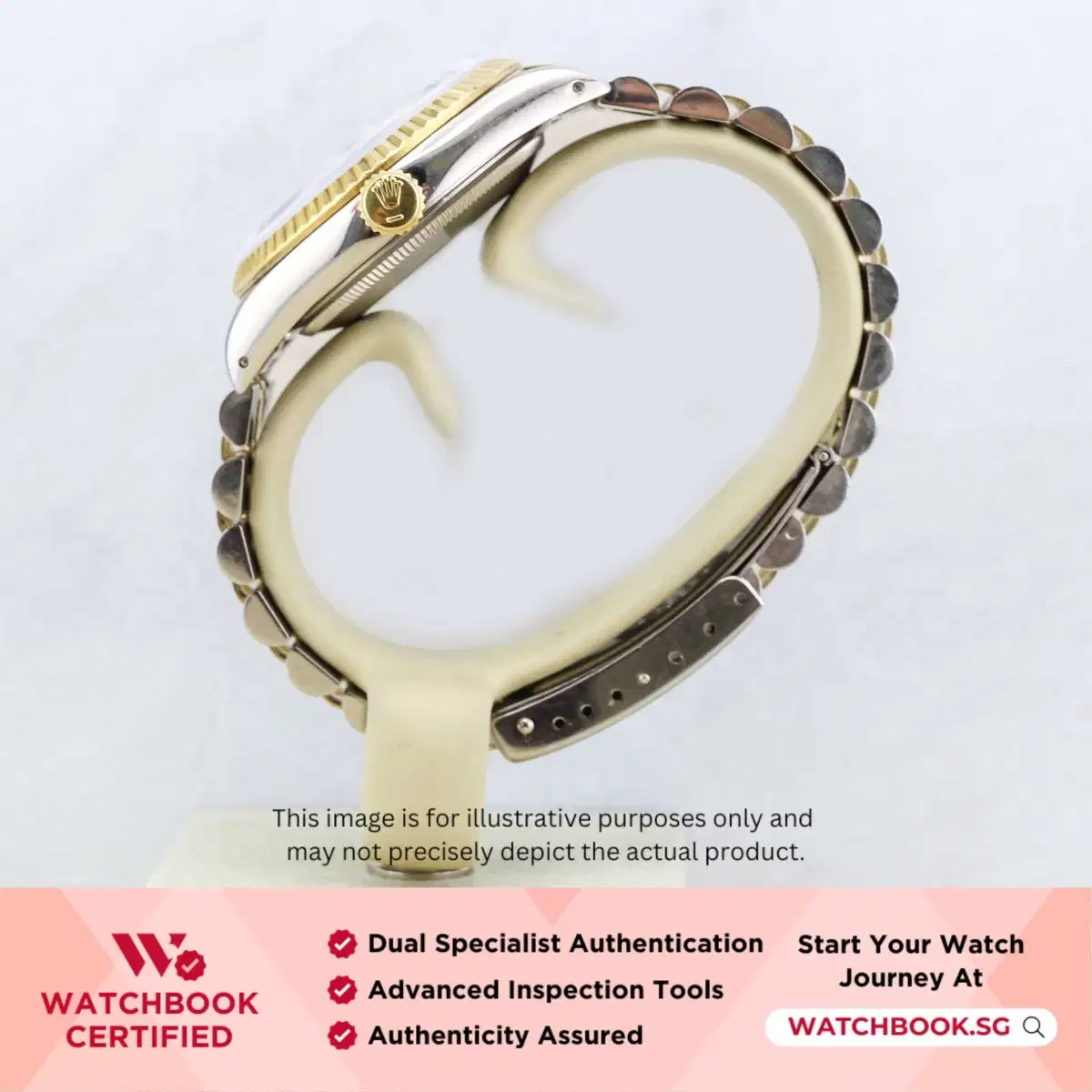 Rolex Datejust 16233 Cream Roman Jubilee thumbnail