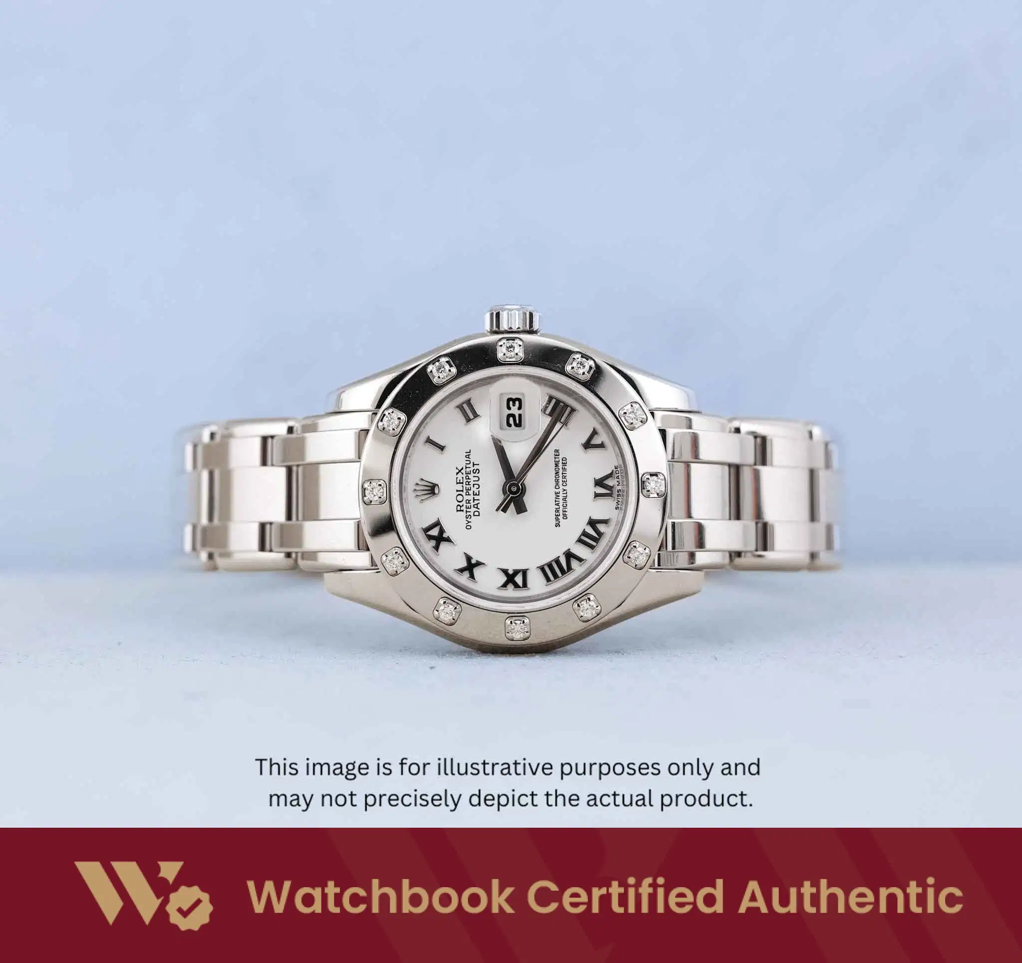 Rolex Lady-Datejust Pearlmaster 80319 White Roman Pearlmaster thumbnail