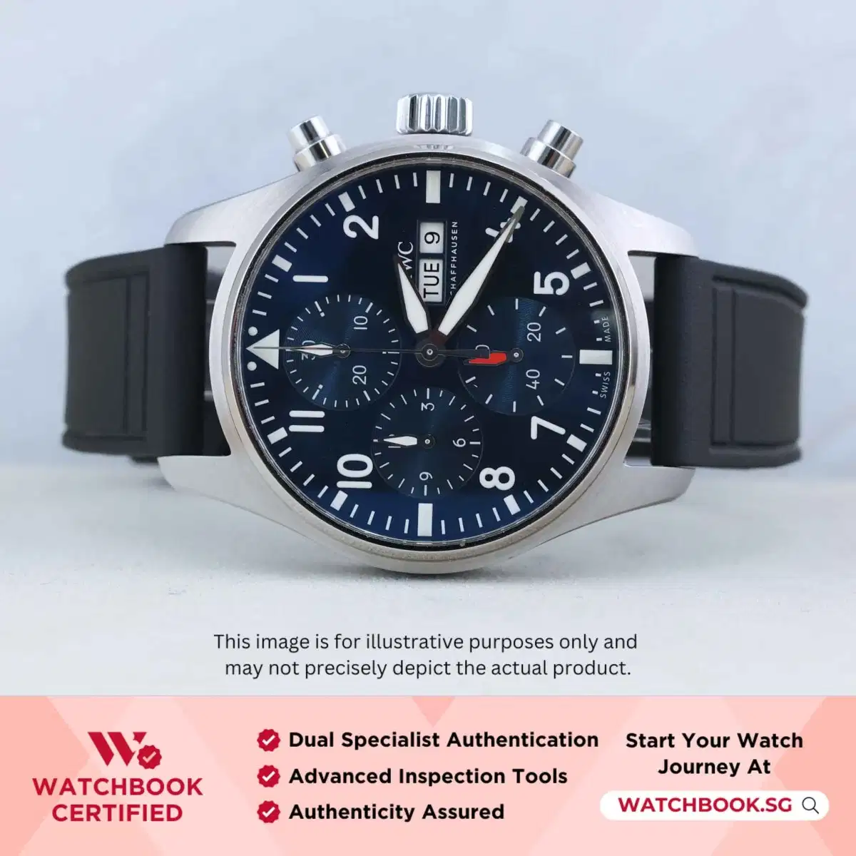 IWC Pilot IW388101 Blue