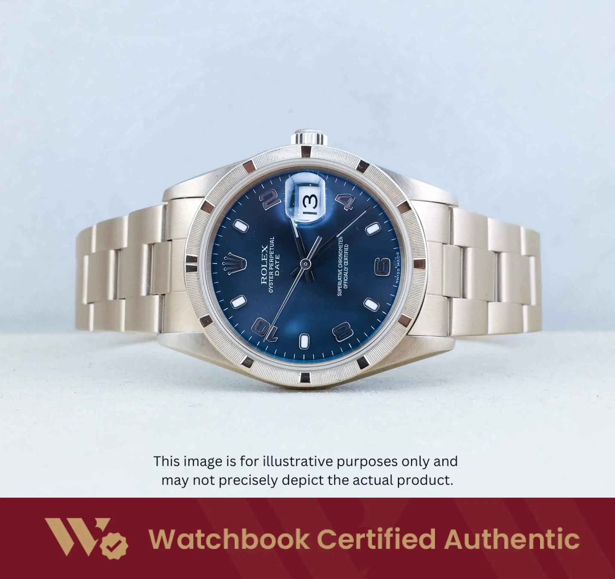 Rolex Oyster Perpetual Date 15210 Blue Oyster thumbnail