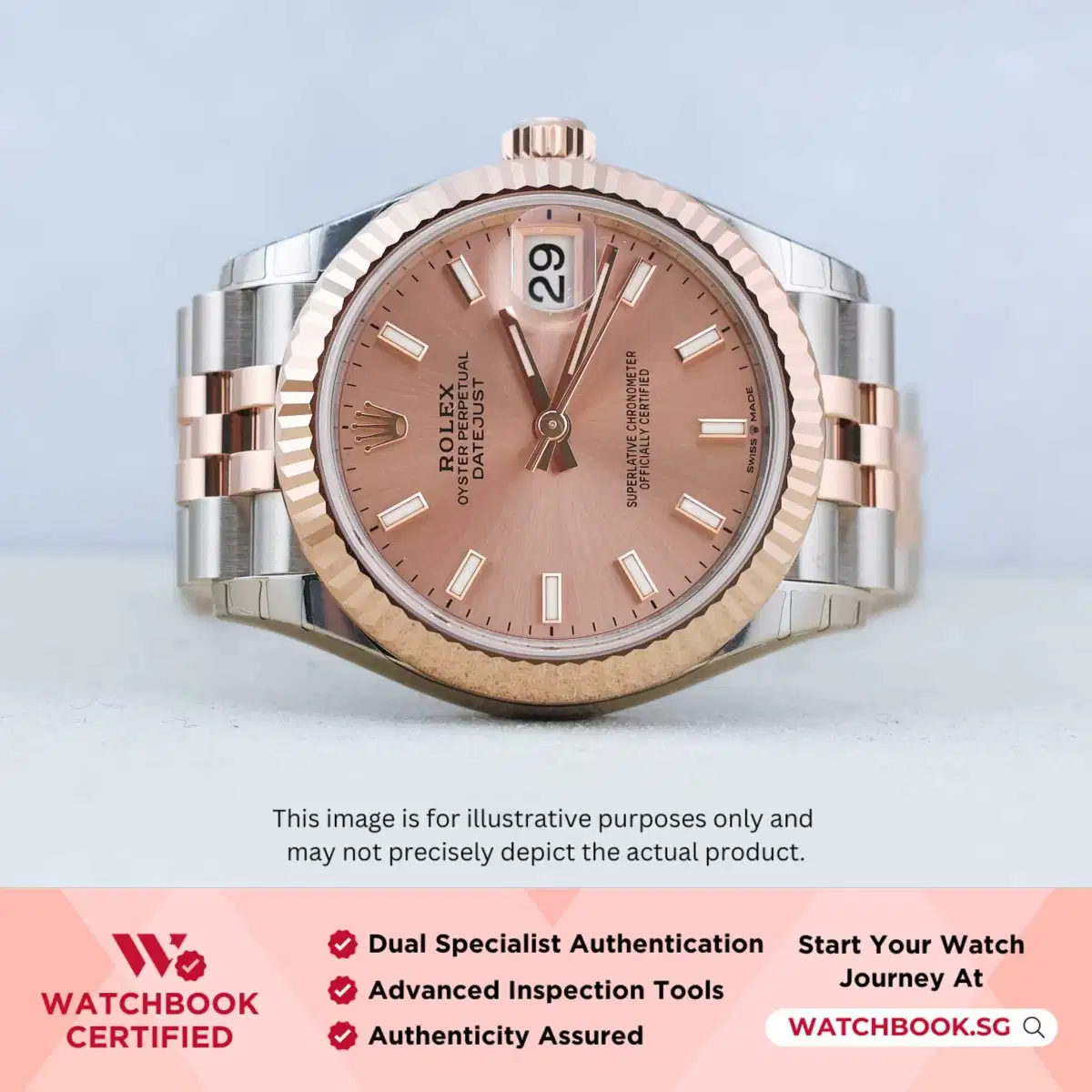 Rolex Datejust 278271 Rose Jubilee