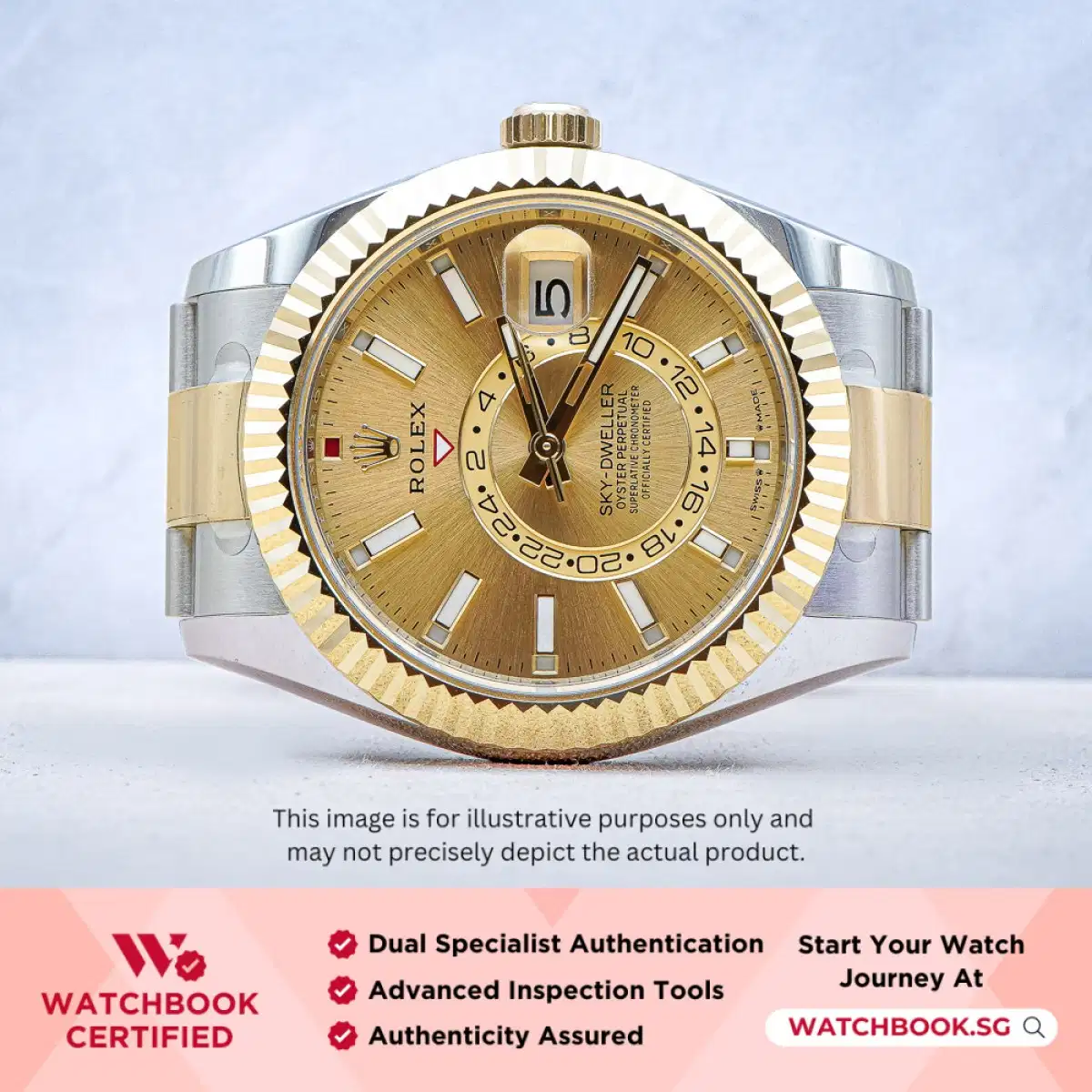 Rolex Sky Dweller 336933 Champagne Oyster