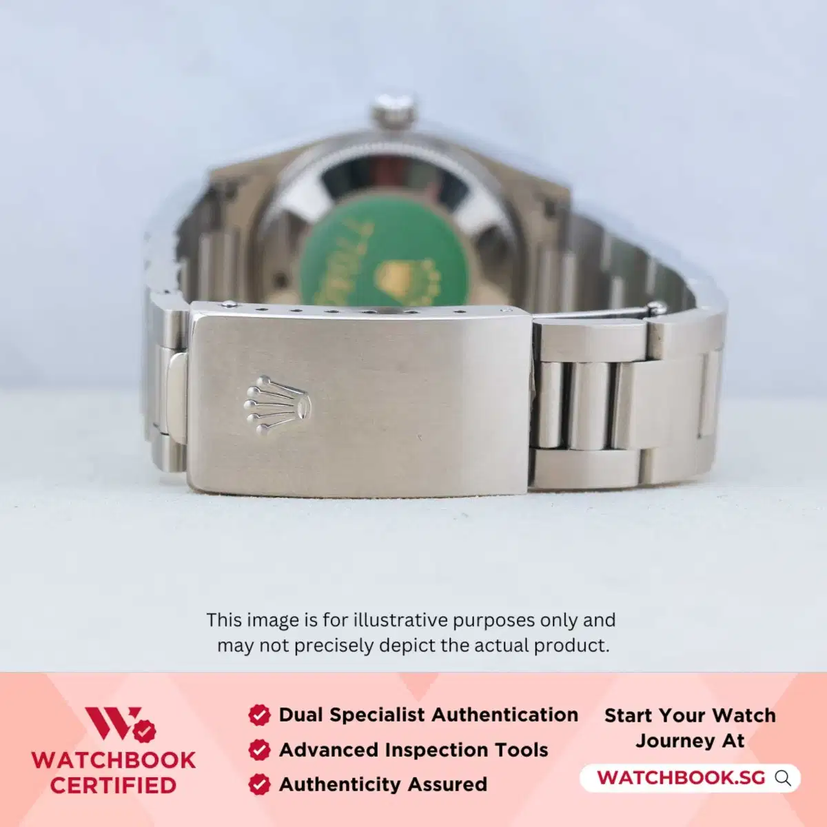 Rolex Oyster Perpetual 77080 Blue Bracelet thumbnail