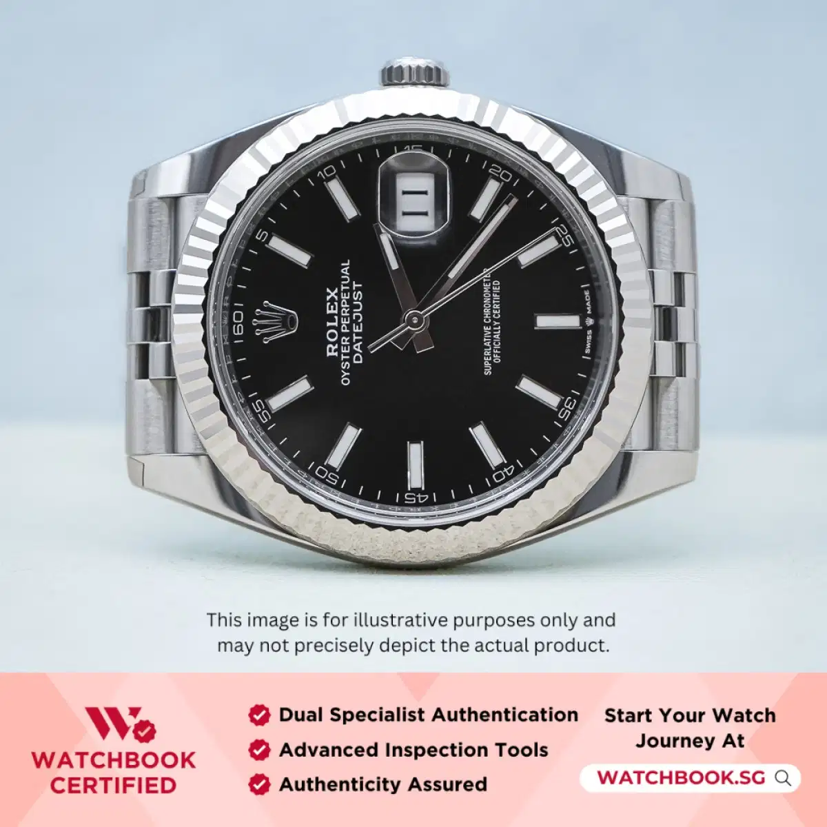 Rolex Datejust 126334 Black Jubilee