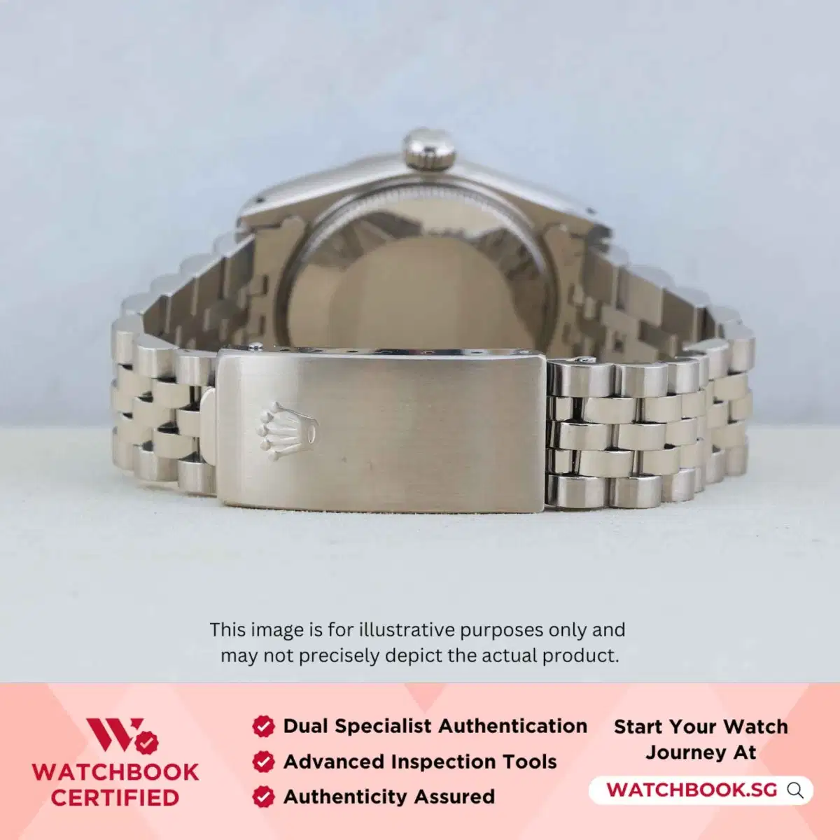 Rolex Datejust 68274 White Roman Jubilee thumbnail