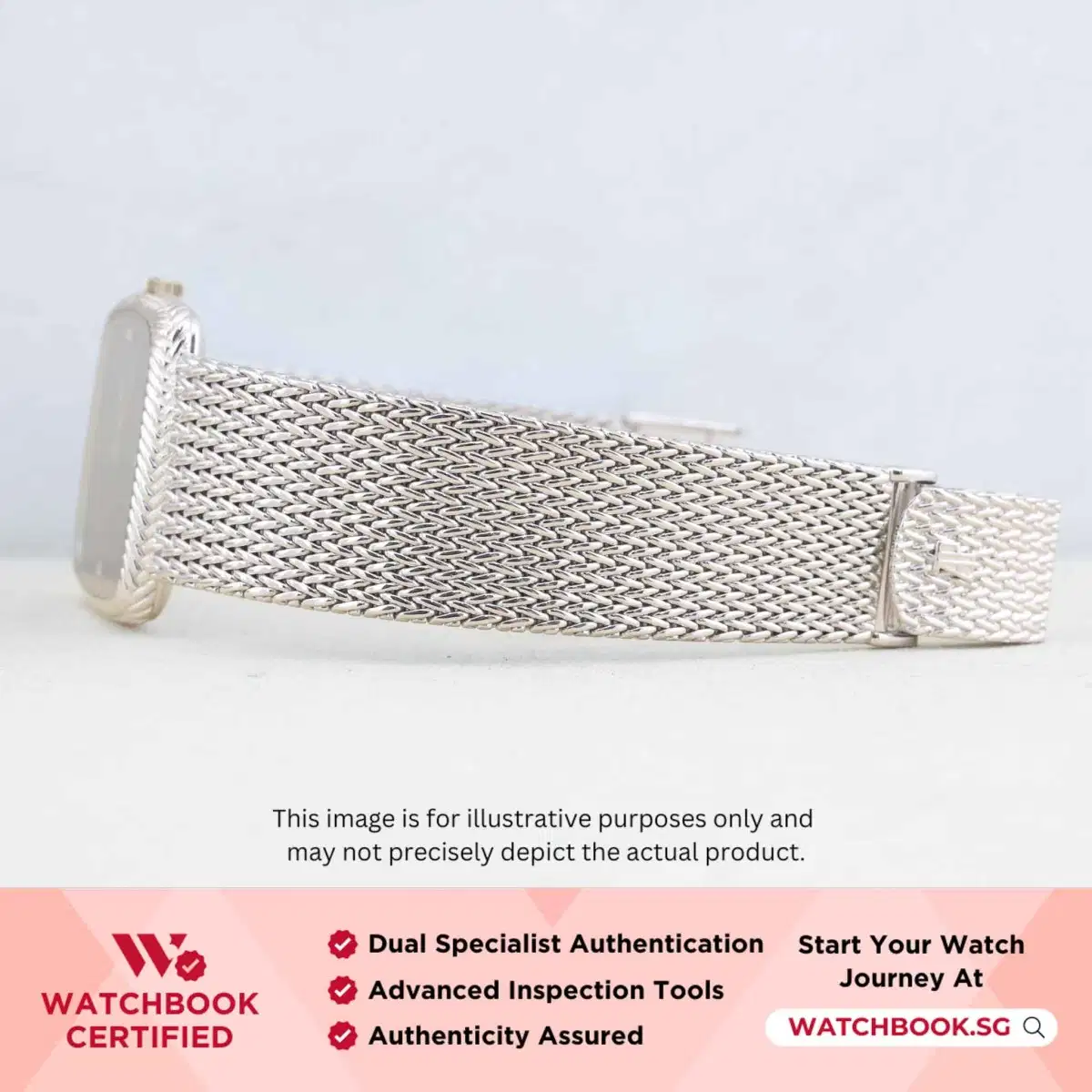 Audemars Piguet Vintage Bracelet 4023 Black w 3,6,9 Diamond thumbnail