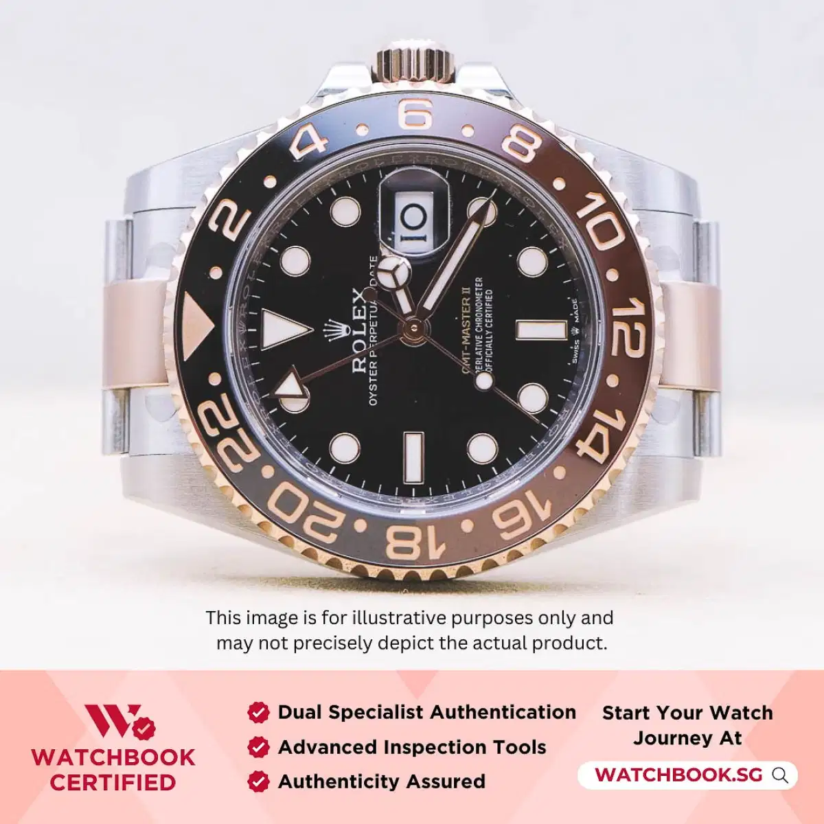 Rolex GMT Master II Rootbeer 126711CHNR Black Oyster