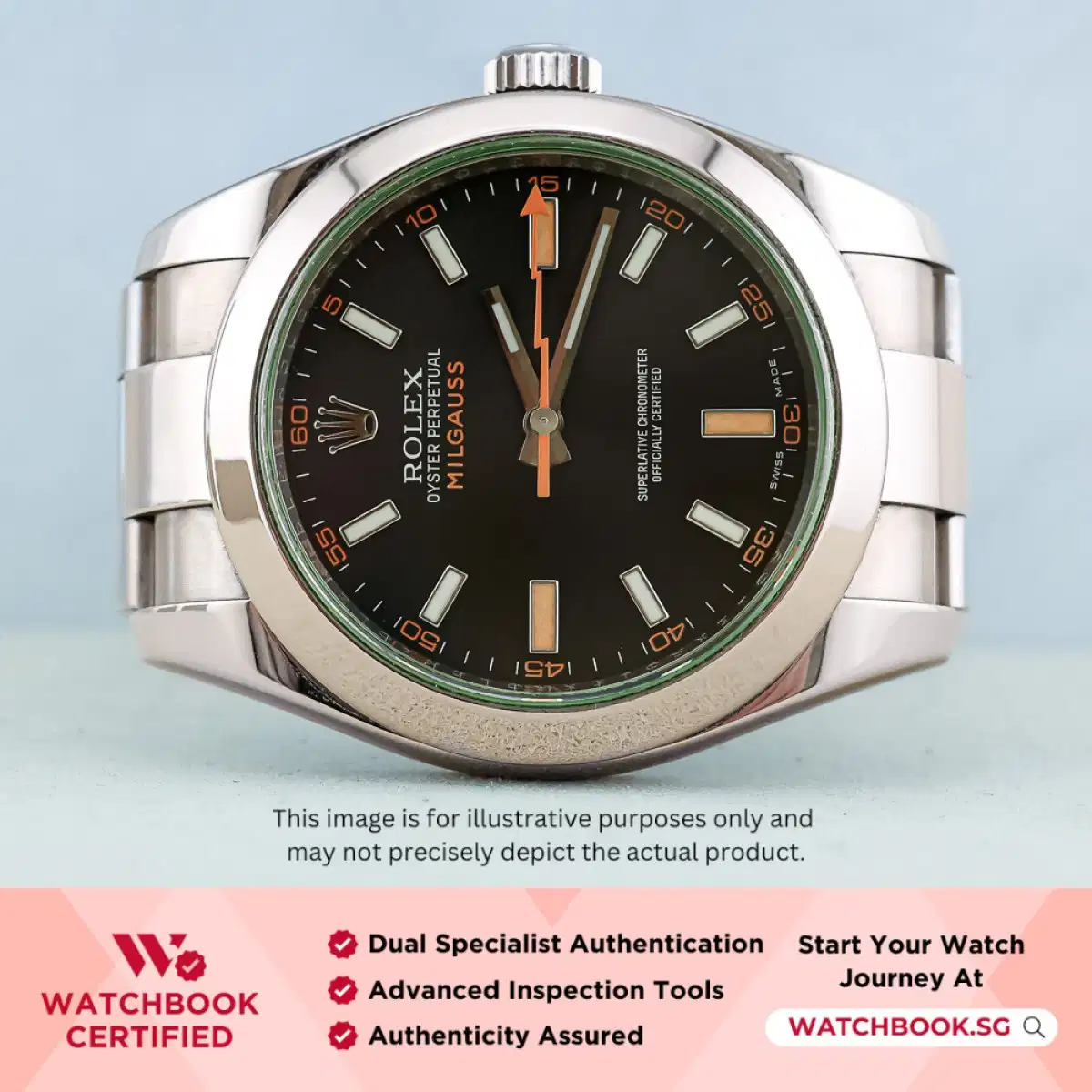 Rolex Milgauss 116400GV Black Oyster