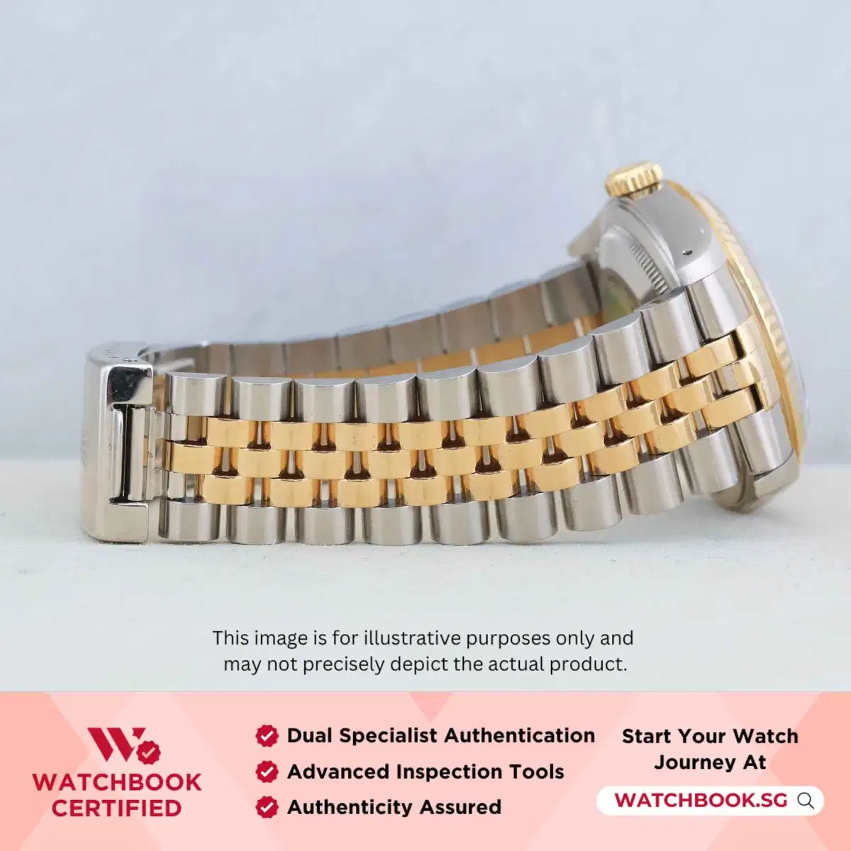 Rolex Datejust 16233 Champagne Roman Jubilee thumbnail