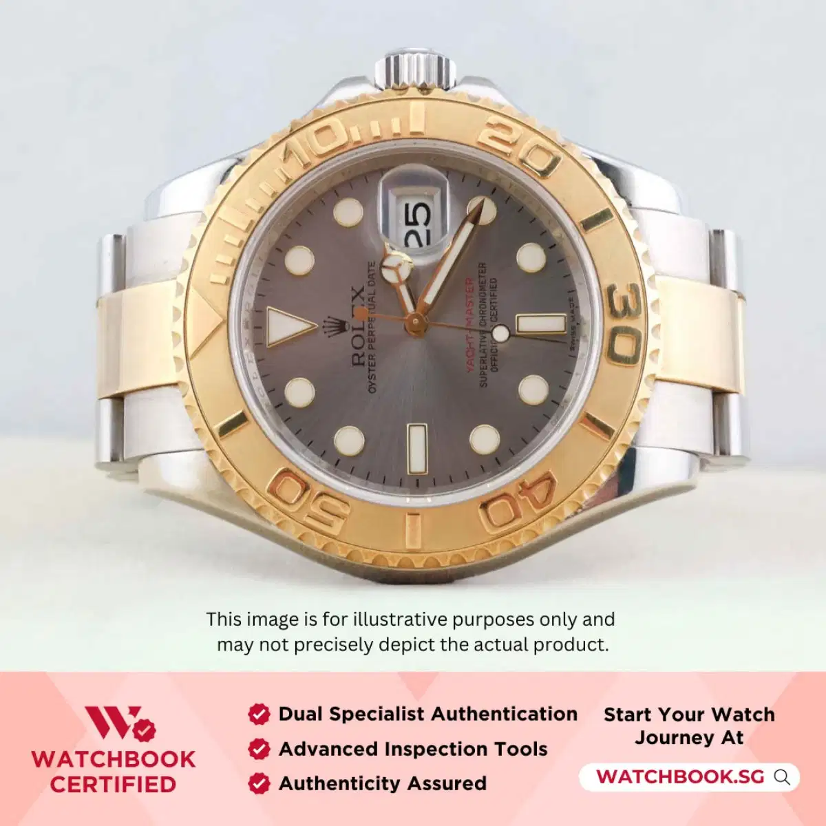 Rolex Yacht Master 16623 Silver Oyster thumbnail