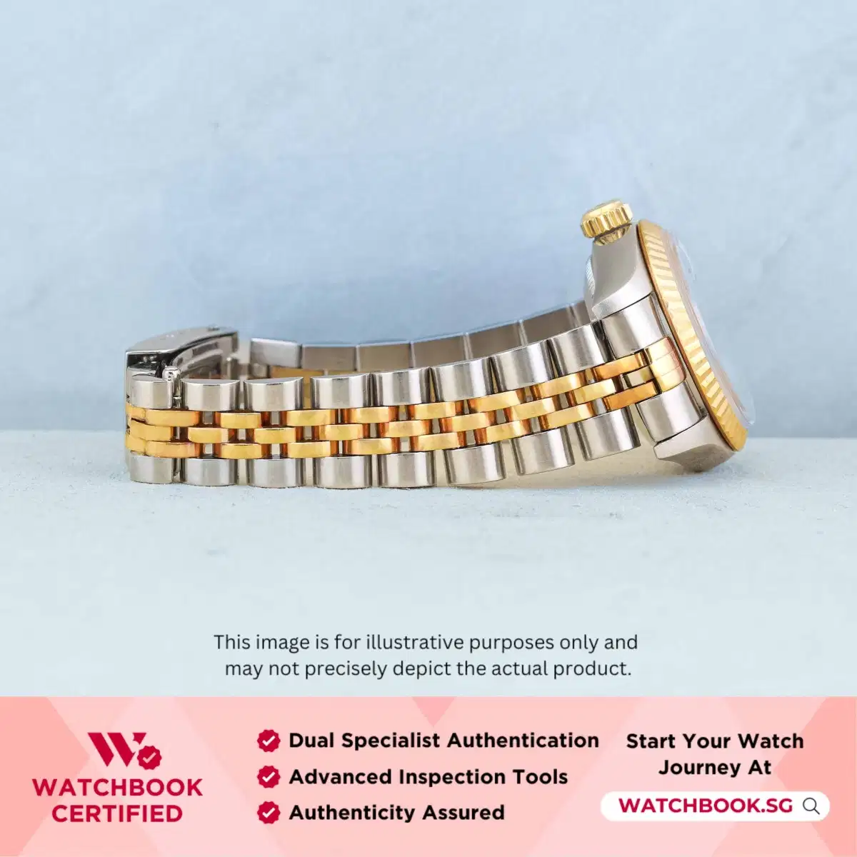 Rolex Datejust 69173 White Roman Jubilee thumbnail