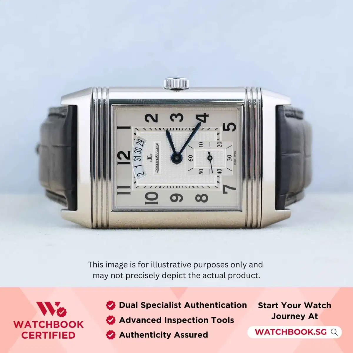 Jaeger LeCoultre JLC Grande Reverso Duo Q3748421 Black and White thumbnail