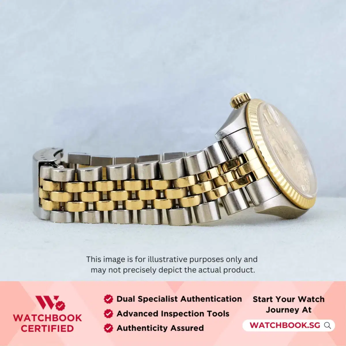 Rolex Datejust 68273 Champagne Computer w 10 Point Diamond Jubilee thumbnail