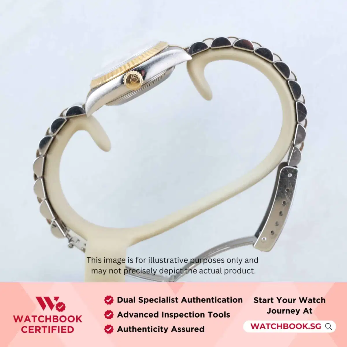 Rolex Datejust 69173 Champagne w 10 Points Diamond Jubilee thumbnail