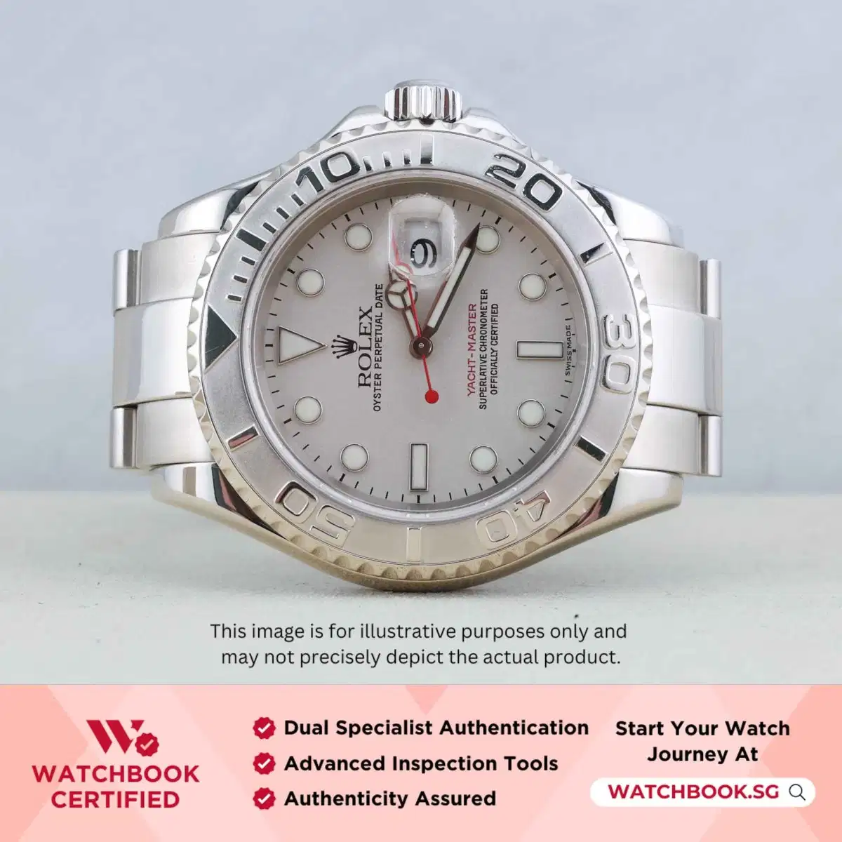 Rolex Yacht Master 16622 Silver Oyster