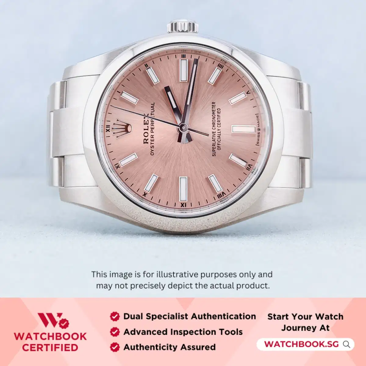 Rolex Oyster Perpetual 124200 Pink Oyster