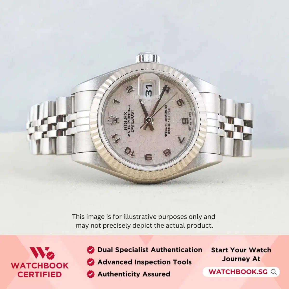 Rolex Datejust 79174 Computer w Arabic  Jubilee thumbnail